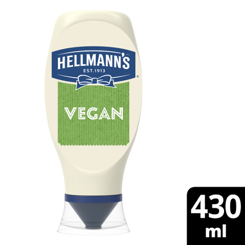 Hellmann's Vegan 430 ml - Hellmann's Original Geschmack - jetzt für alle!
